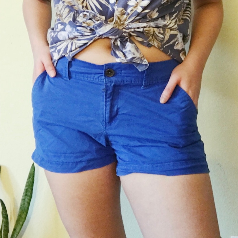 Blue Short Shorts (XS)
